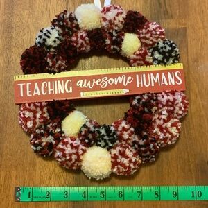 Teacher/student wreath